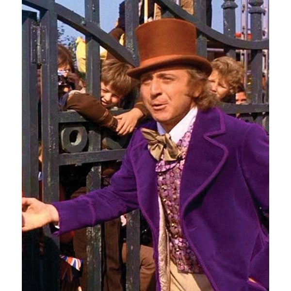 Willy Wonka Purple Coat