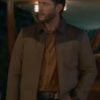 Jensen Ackles Big Sky Season 3 Leather Panel Jacket