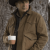 Yellowstone Season 5 John Dutton Brown Jacket