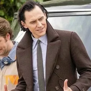 Tom Hiddleston Loki Season 2 Peacoat