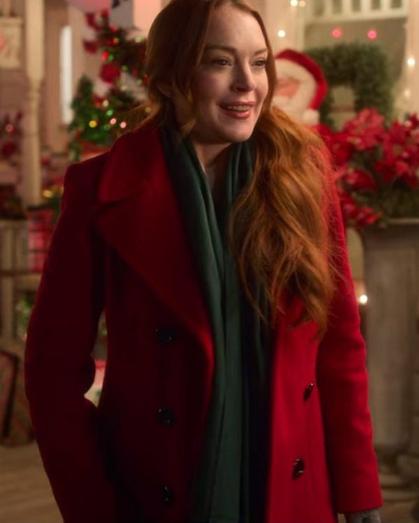 Sierra Belmont Falling for Christmas Red Coat