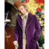 Willy Wonka Purple Coat