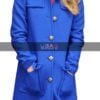 Taylor Swift Blue Wool Coat 
