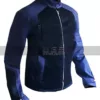 Chris Evans Captain America Winter Soldier Blue Denim Jacket