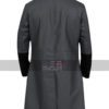 Detroit Become Human Android RK200 Markus Black Leather Coat