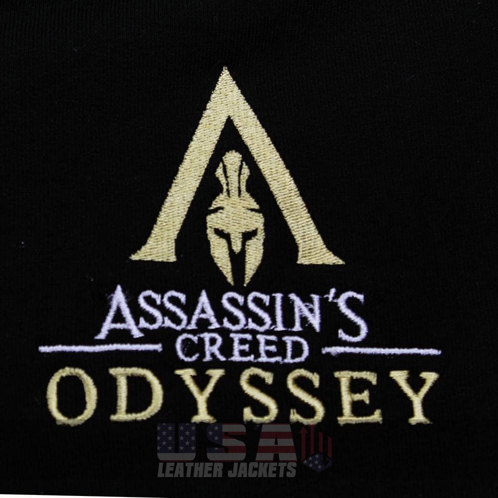 Assassin's Creed Odyssey Spartan Black Cotton Hoodie