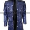 Devil May Cry-5 Nero Blue Leather Jacket 