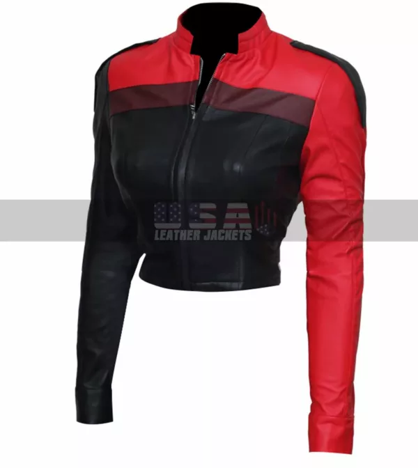 Injustice 2 Gods Among Us Harley Quinn Costume Leather Jacket