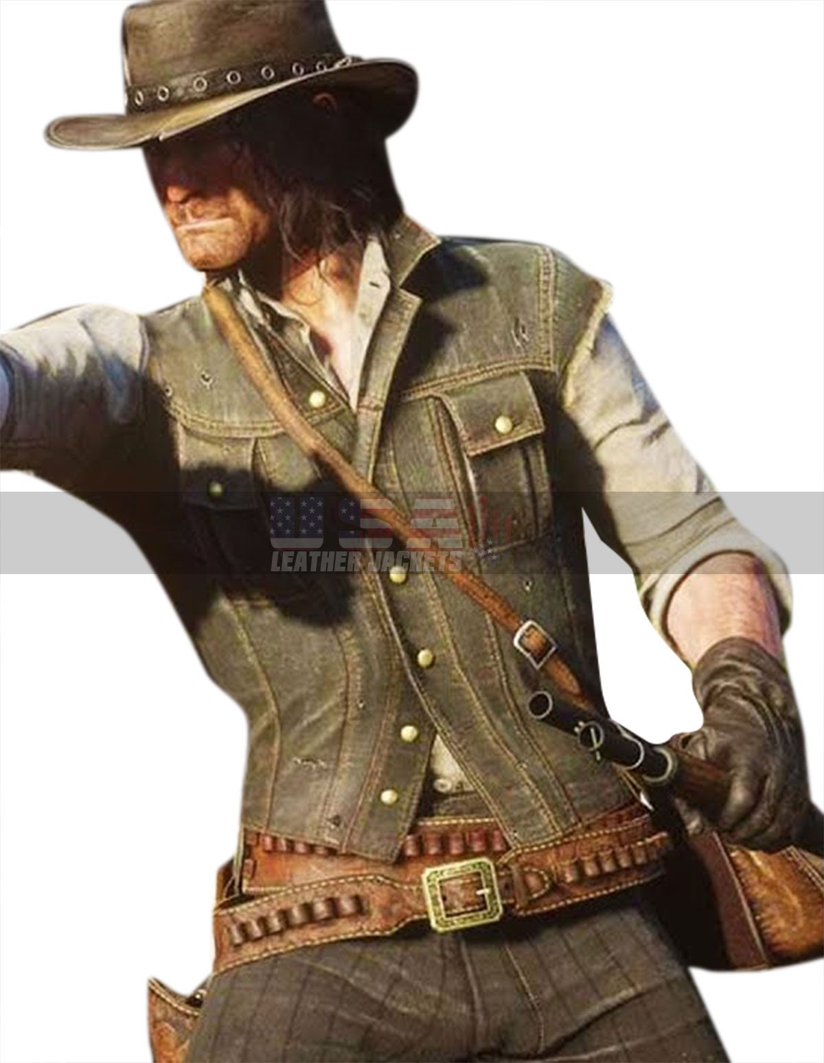 Red Dead Redemption 2 Arthur Morgan Costume Leather Vest