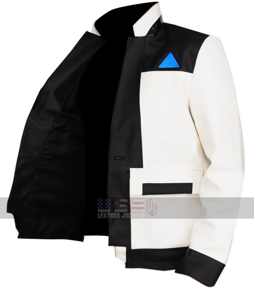 Detroit Become Human Android RK900 Upgraded Connor Leather Jacket