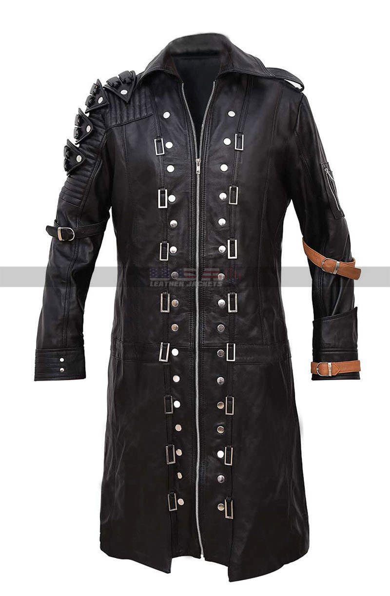 Pubg Game Costume Playerunknowns Battlegrounds Leather Coat