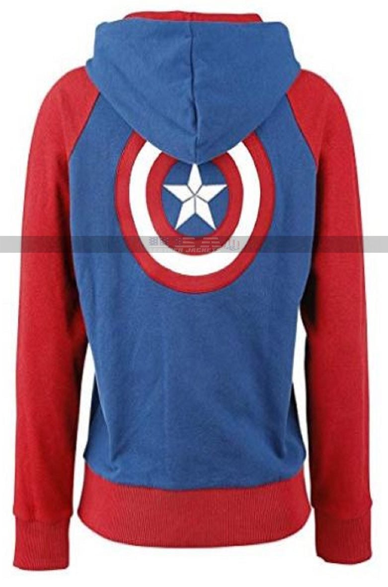 Captain America Civil War Costume Chris Evans Cotton Hoodie