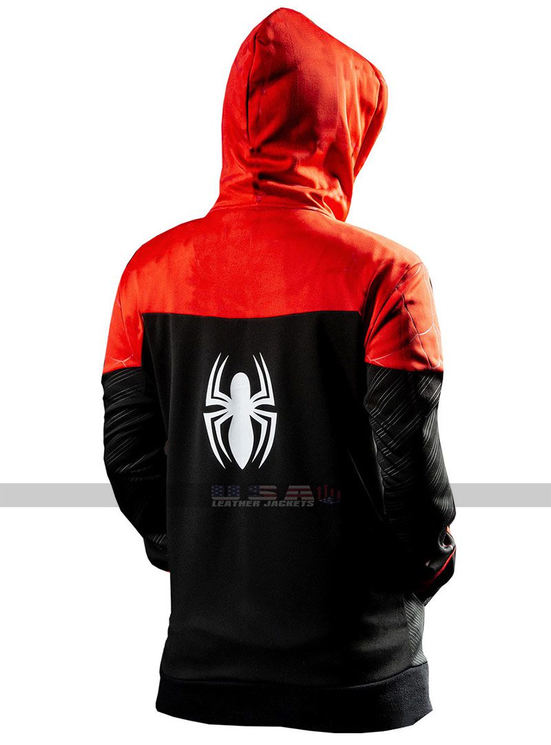 Spider-Man Far From Home Tom Holland Costume Hooded Jacket