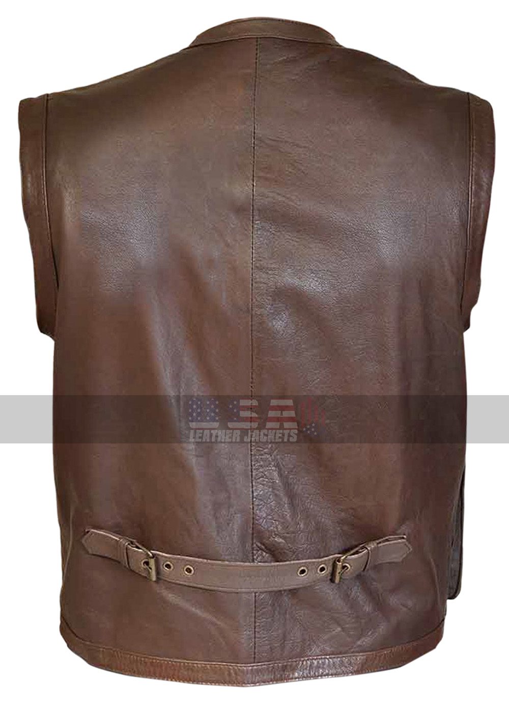 Jurassic World Fallen Kingdom Chris Pratt Unisex Leather Vest