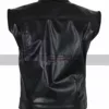 Superstar Baron Corbin Motorcycle Black Leather Vest