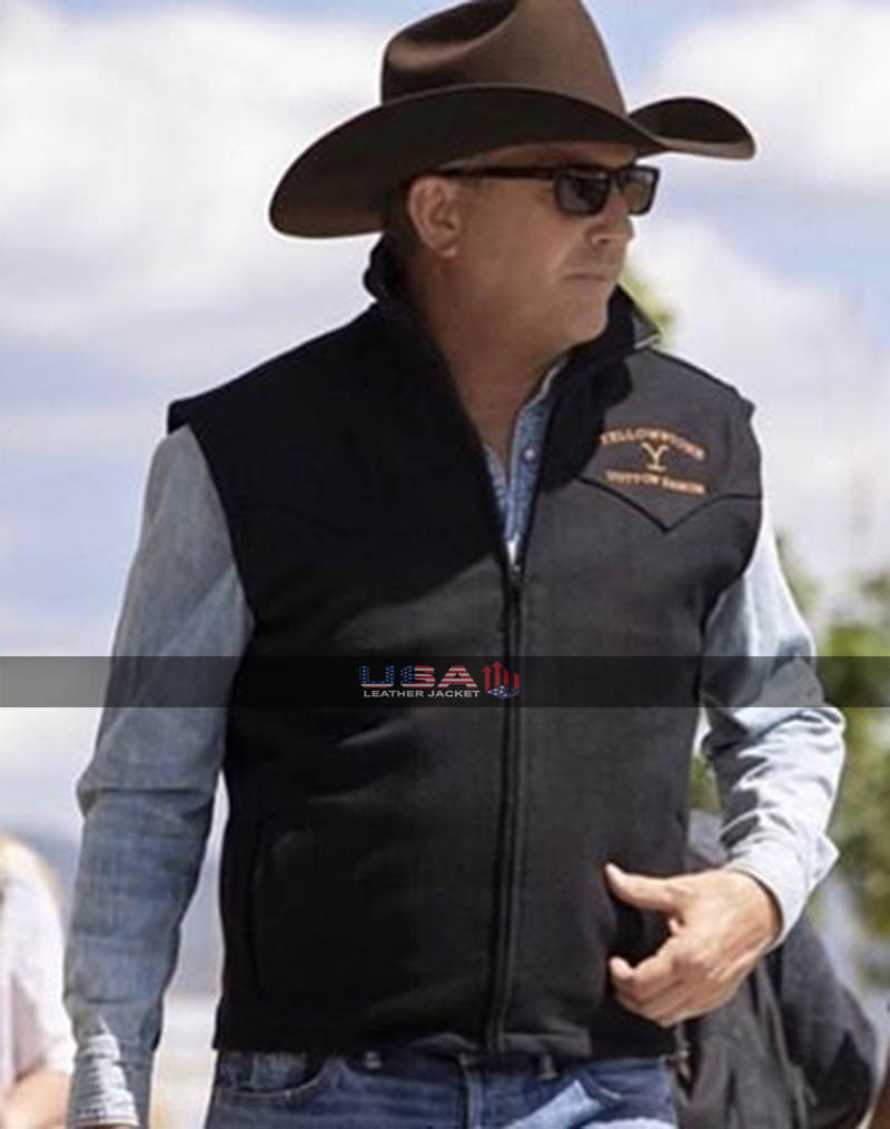 Yellowstone Kevin Costner Vest