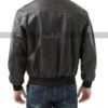 USAF 21st Century A-2 Flight Black Bomber Leather Jacket