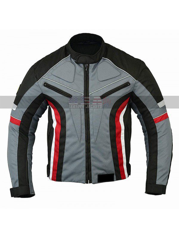 Mens Short Body Motorbike Motorcycle Wind Cotton Jacket
