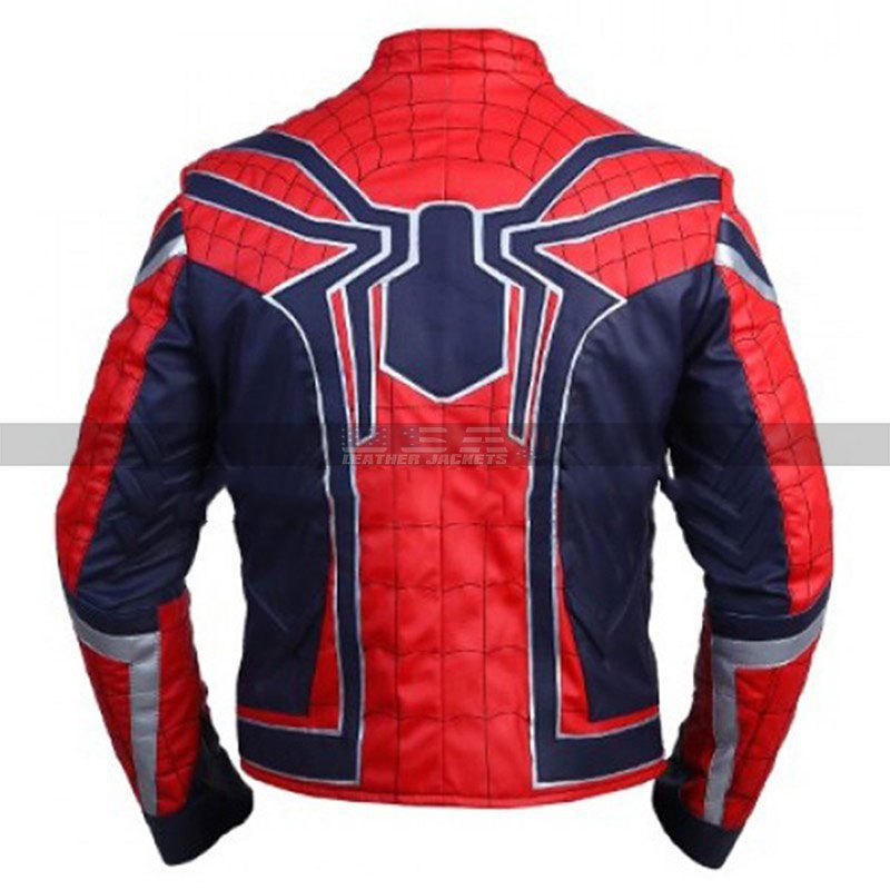 Avengers Infinity War Peter Parker Spider-Man Costume Jacket