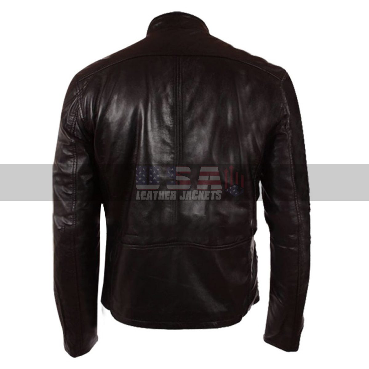 Chris Pine Star Trek James Kirk Black Leather Jacket