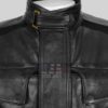Avengers Age of Ultron Nick Fury Black Leather Jacket 