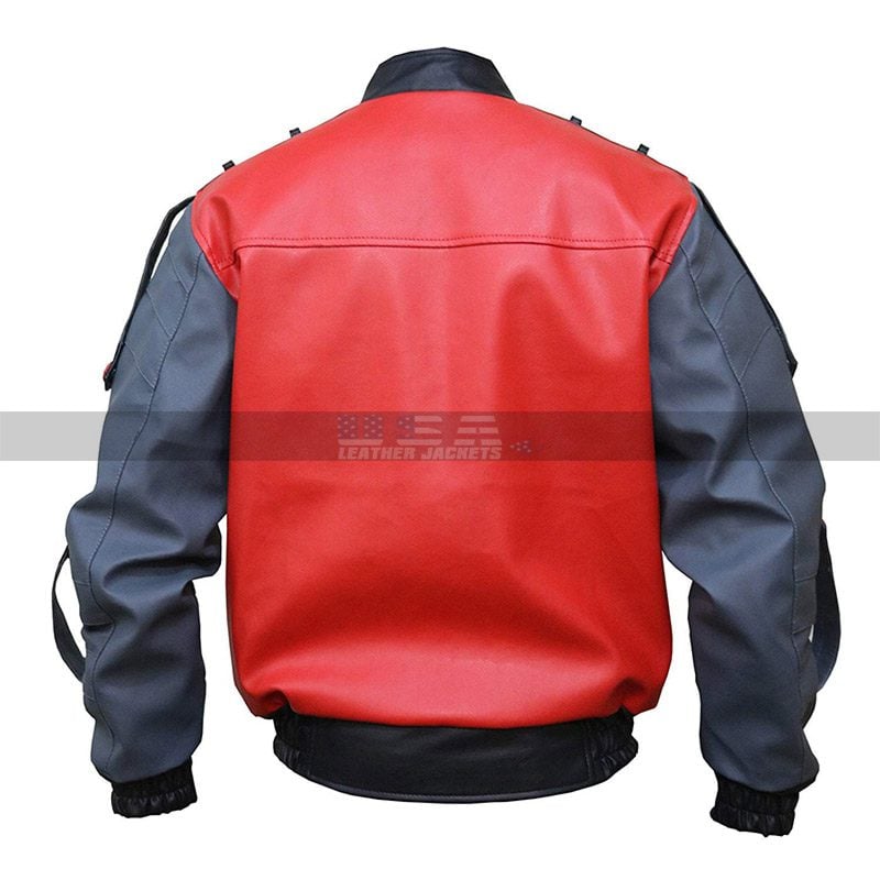 Back to the Future Part II Marty McFly Leather Jacket 
