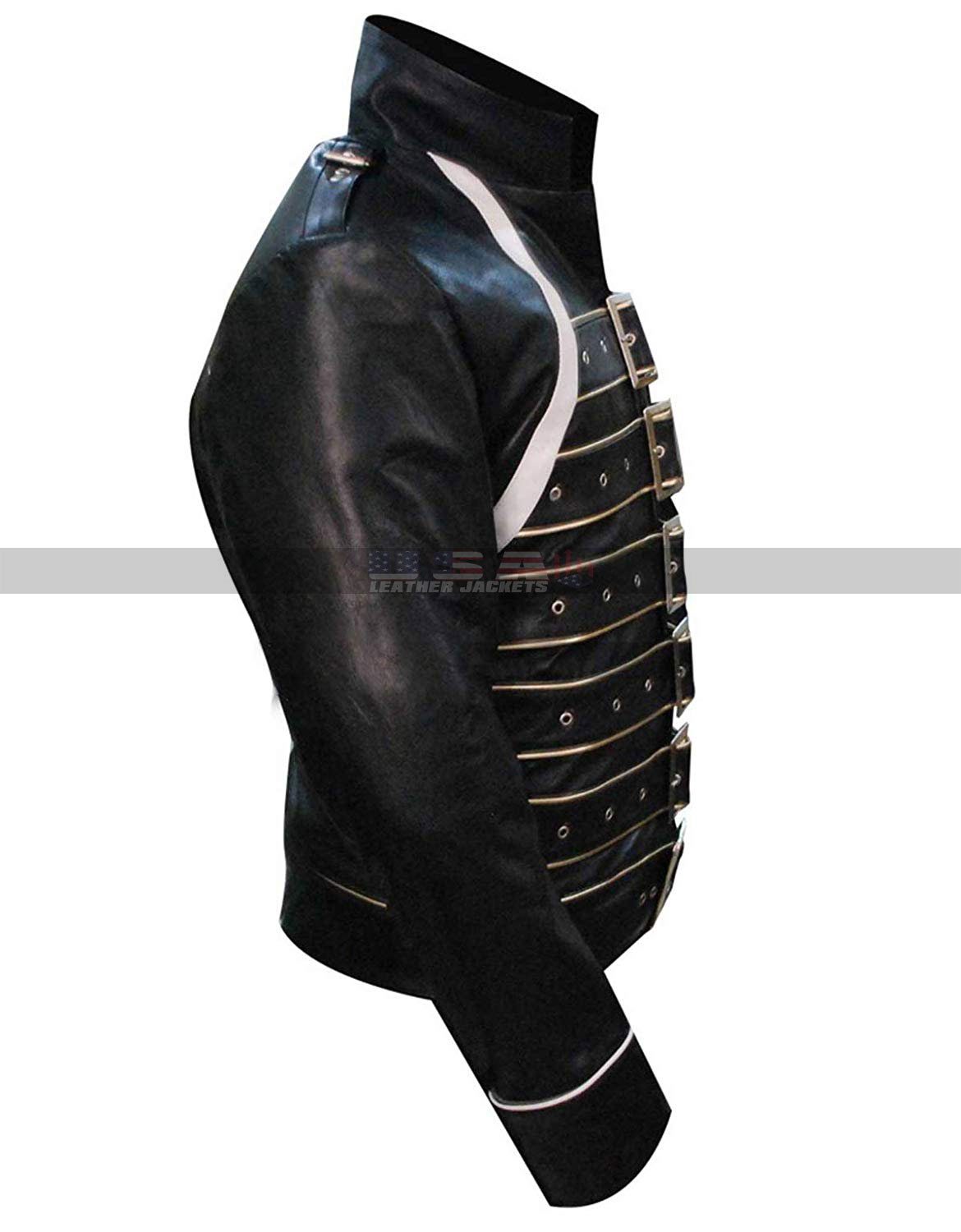 Freddie Mercury Black Leather Jacket