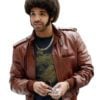 Anchorman 2 The Legend Continues Soul Brother Leather Jacket  