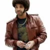Anchorman 2 The Legend Continues Soul Brother Leather Jacket 