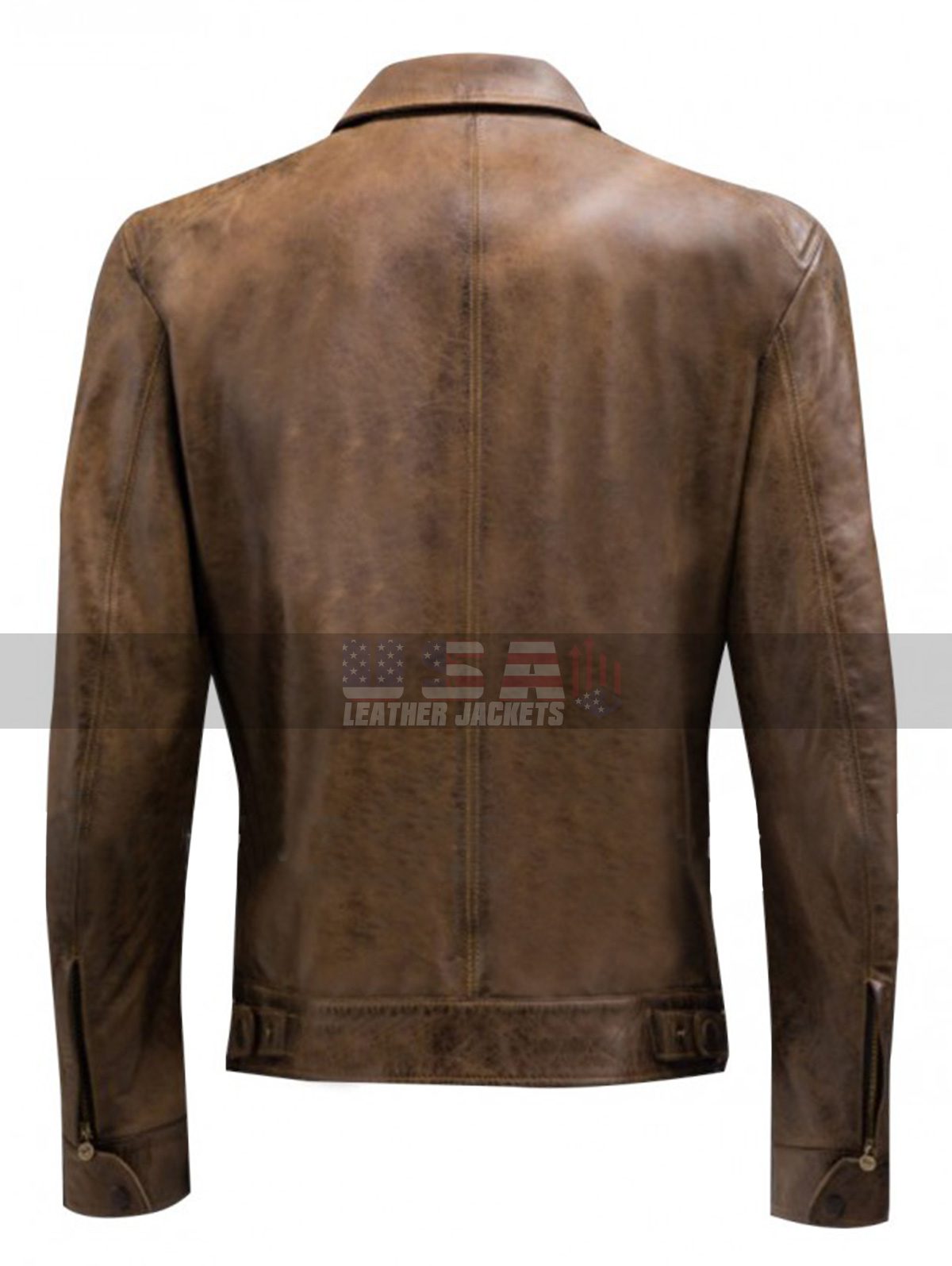 Avengers Age of Ultron Chris Evans Classic Blouson Leather Jacket