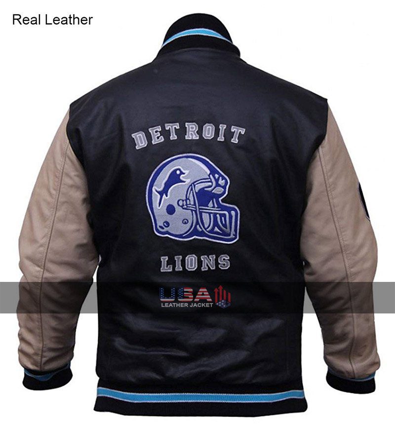 Axel Foley Detroit Lions Bomber Jacket