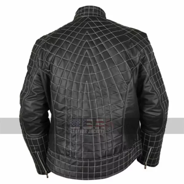 Venom Eddie Brock (Tom Hardy) Black Costume Leather Jacket