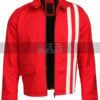 Elvis Presley Speedway Vintage Classic Retro White Stripes Red Jacket