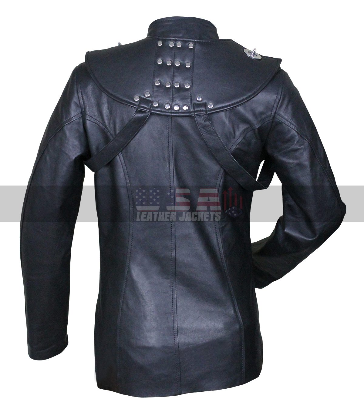 Sky Captain and World of Tomorrow Franky Cook Costume Leather Jacket