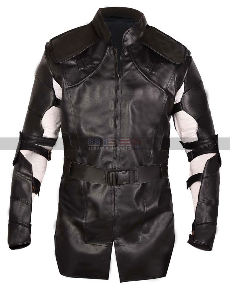 Avengers Endgame Hawkeye Jeremy Renne Cosplay Leather Jacket