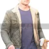 Hunter Killer Gerard Butler (Captain Joe Glass) Quilted Shearling Jacket