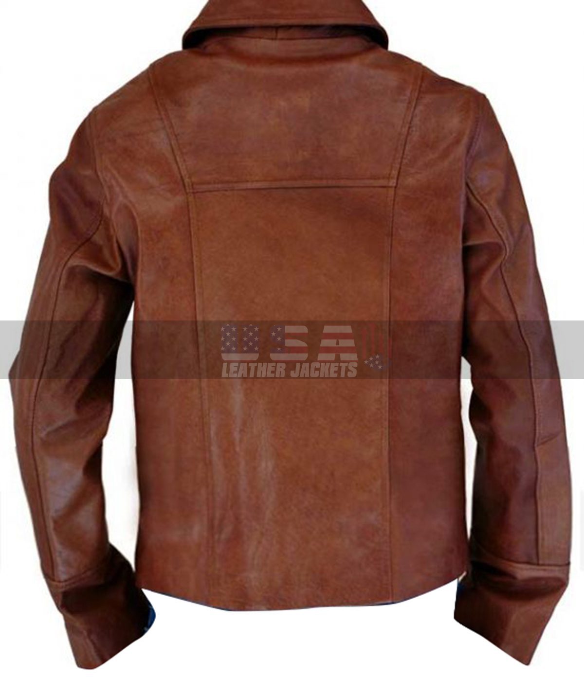 Joseph Gordon Levitt Inception Arthur Brown Leather Jacket