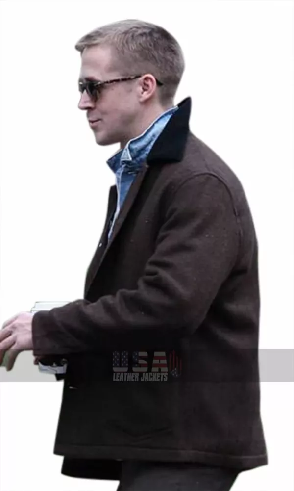 First Man Neil Armstrong (Ryan Gosling) Brown Wool Jacket