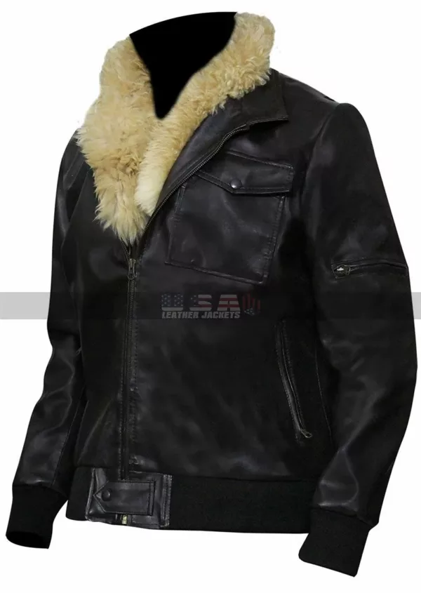 Spider Man Homecoming Vulture Leather Jacket