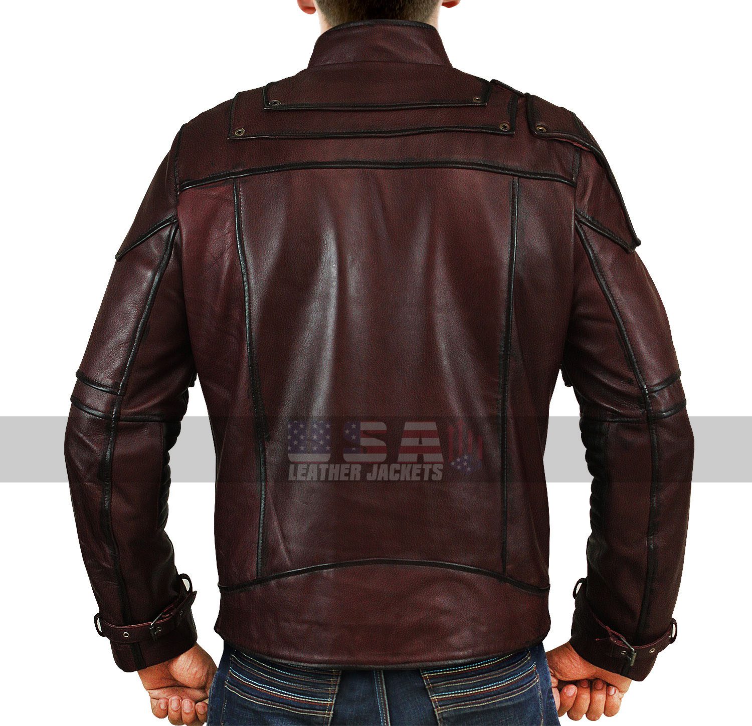 Avengers Infinity War Chris Pratt (Star Lord) Leather Costume Jacket