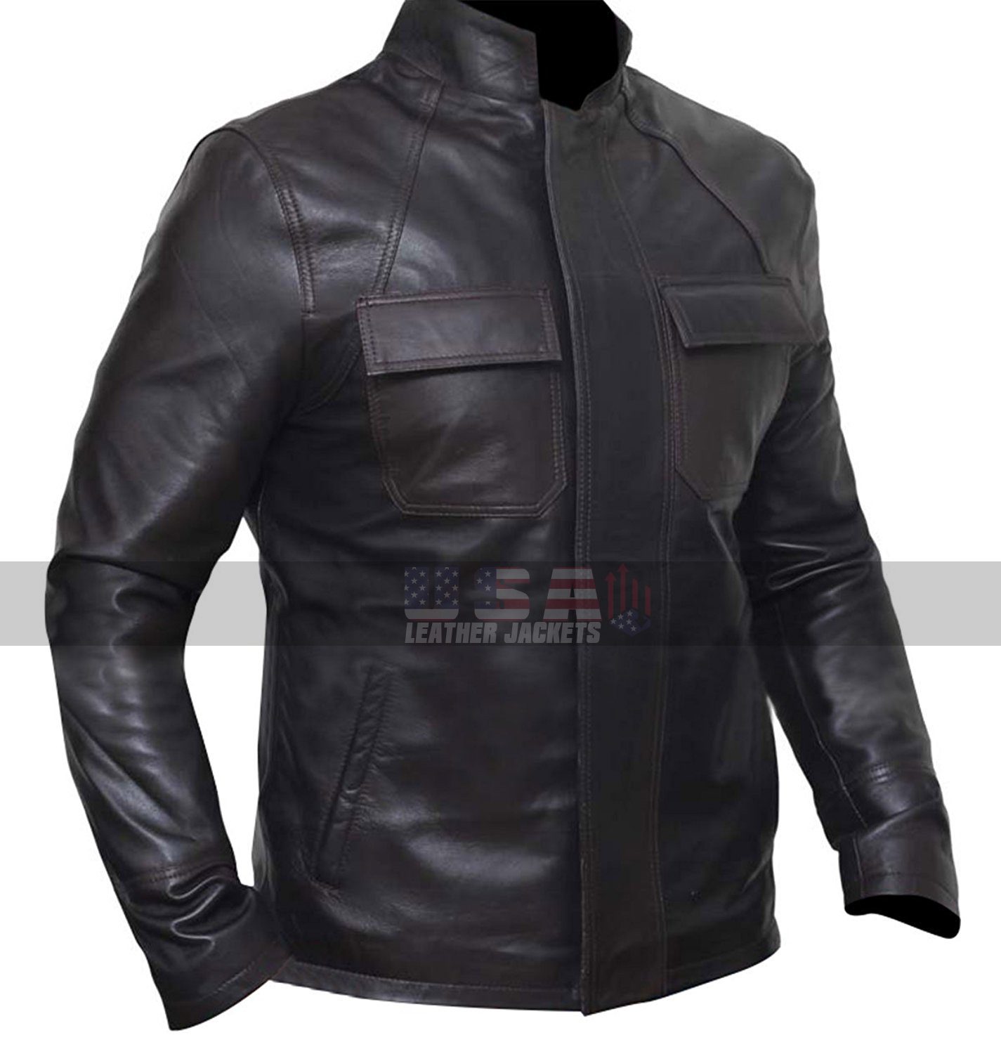 Oscar Isaac Star Wars The Last Jedi Leather Jacket