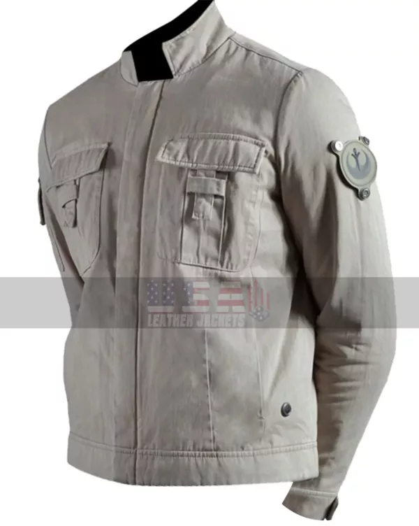 Star Wars Luke Skywalker (Mark Hamill) Beige Cotton Jacket