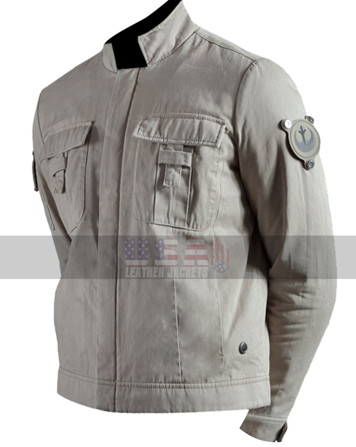 Star Wars Luke Skywalker (Mark Hamill) Beige Cotton Jacket