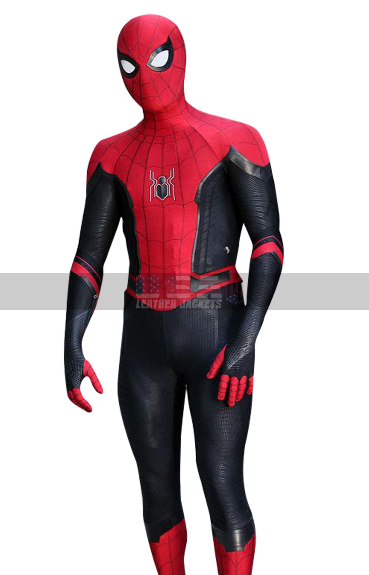 Spider-Man Far From Home Tom Holland Costume Leather Jacket