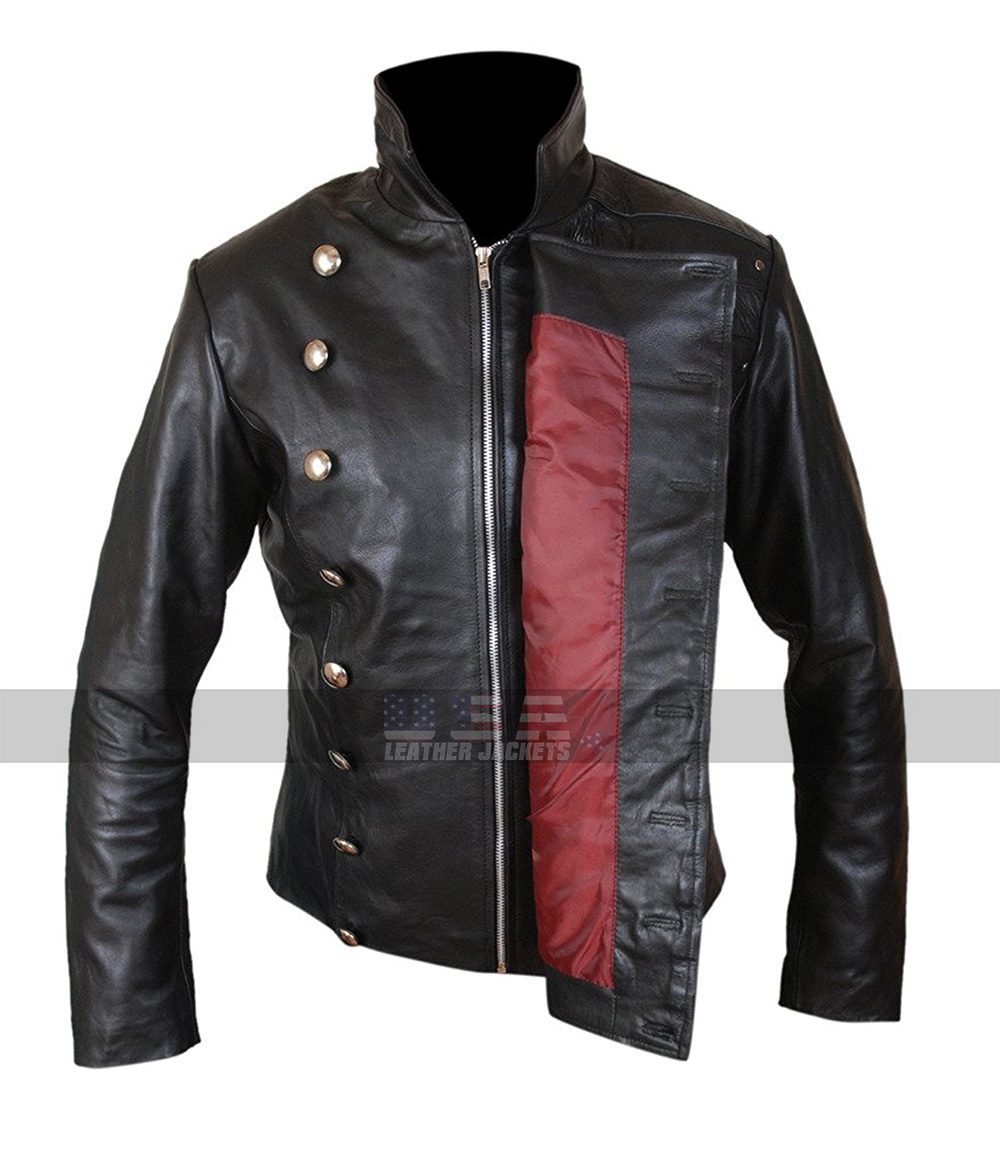 Westworld Rodrigo Santoro (Hector Escaton) Black Leather Jacket