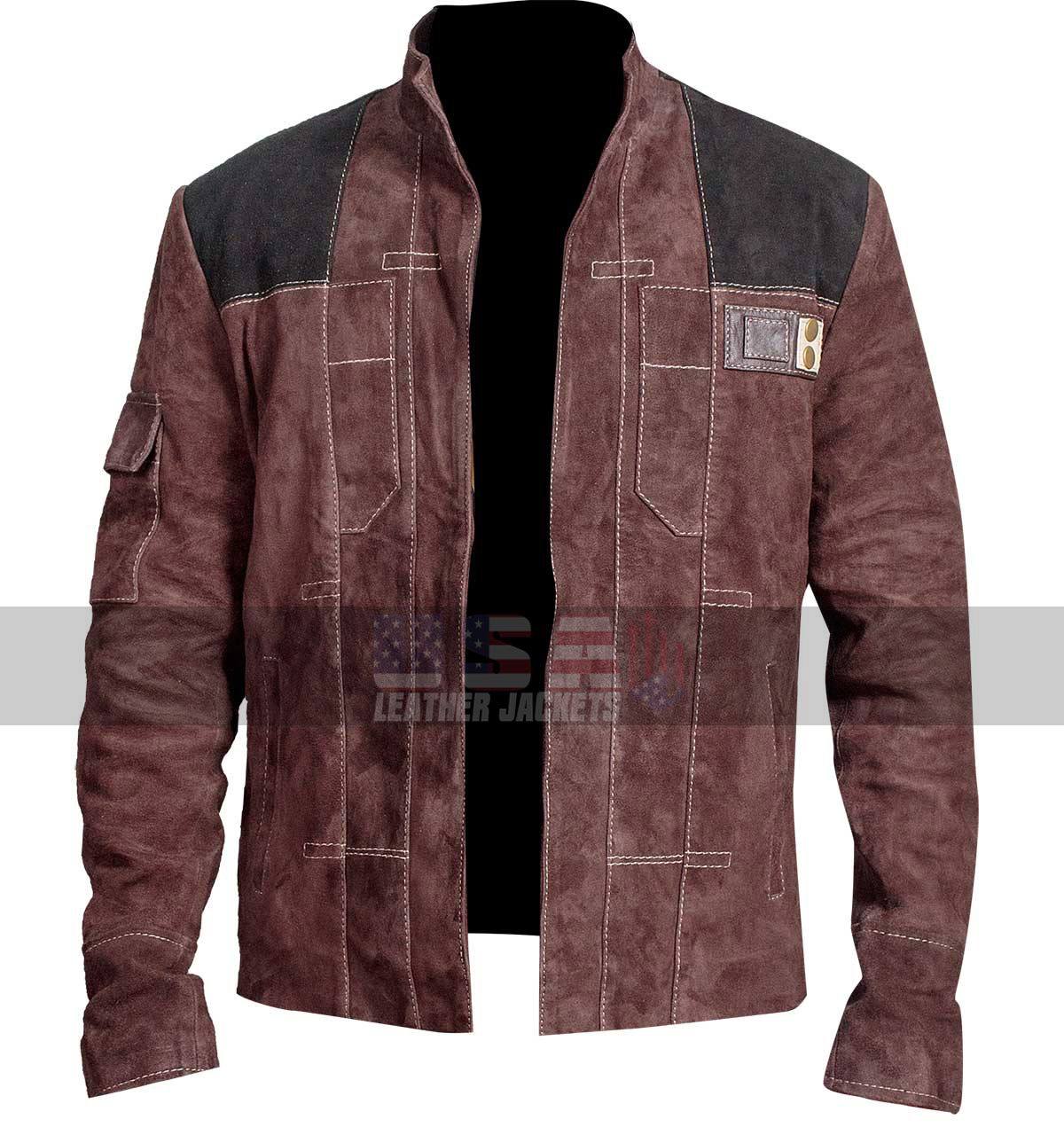 Alden Ehrenreich Suede Leather Jacket | Solo A Star Wars Han Solo Jacket