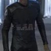 Agents of S.H.I.E.L.D August Richards Black Costume Leather Jacket