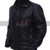 Dark Matter Marc Bendavid Fur Collar Black Leather Jacket