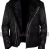 24 Legacy Ashley Thomas (Isaac Carter) Fur Collar Leather Jacket