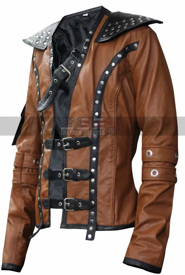 Shannara Chronicles Eretria Rover Costume Leather Jacket